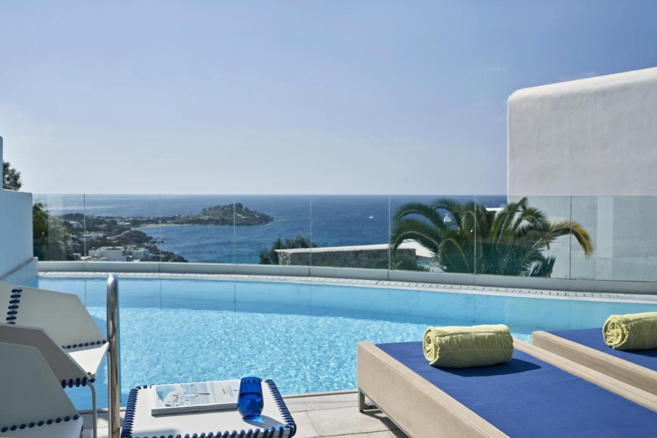 Myconian Ambassador Relais & Chateaux Platys Gialos  Екстериор снимка