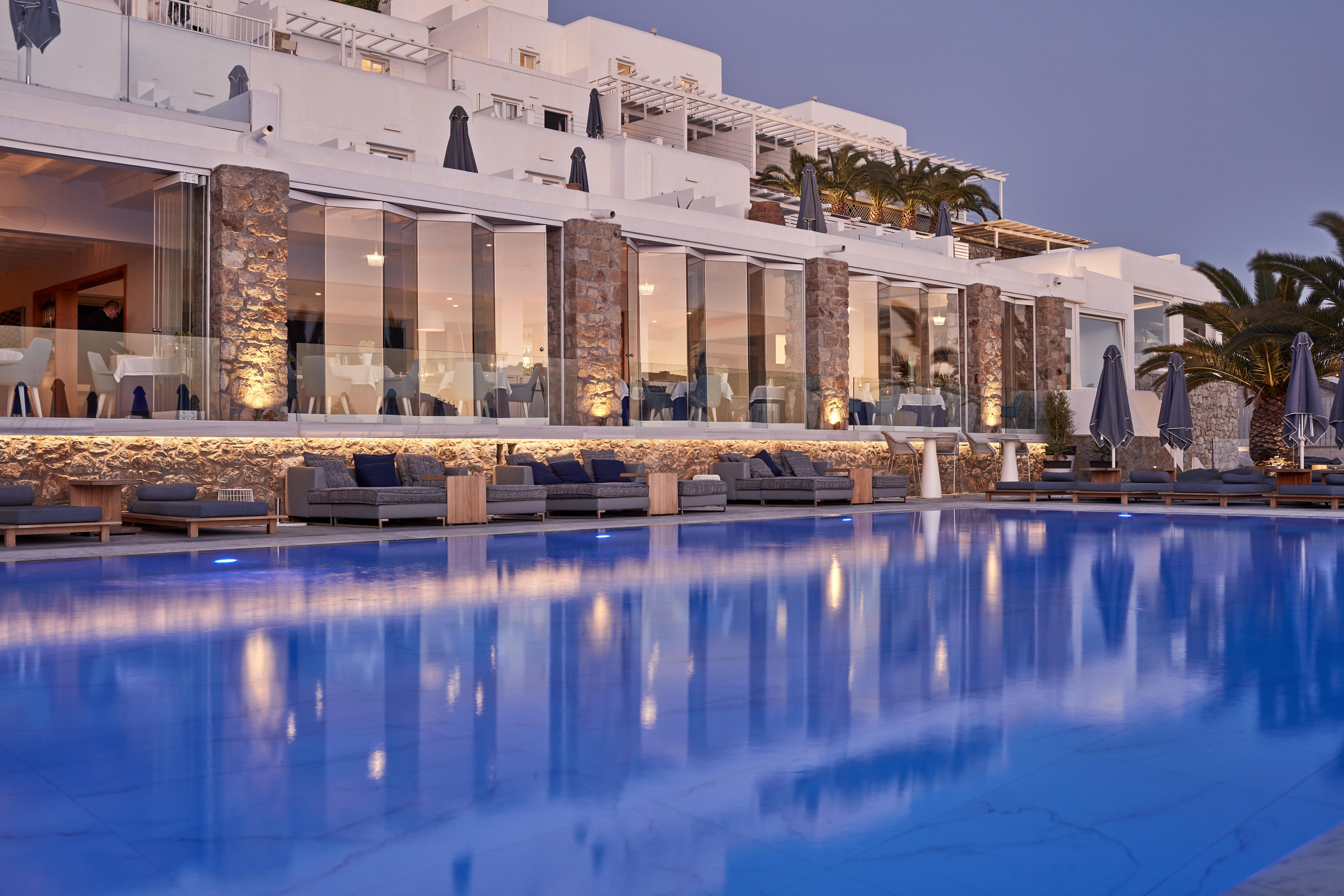 Myconian Ambassador Relais & Chateaux Platys Gialos  Екстериор снимка